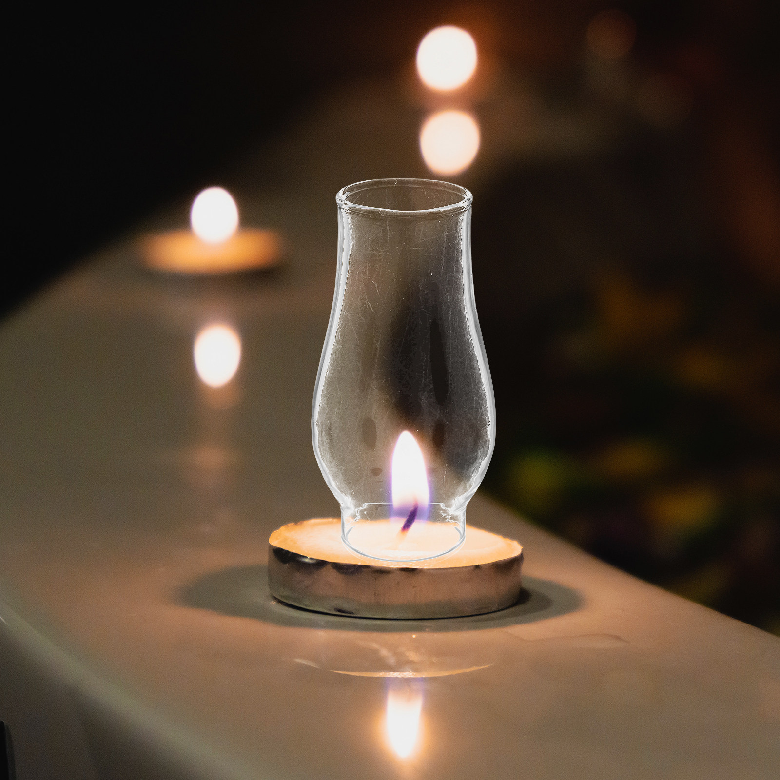 Outdoor Lighting Glass Replacement - Vintage Hurricane Lamp Glass Chimney Replacement