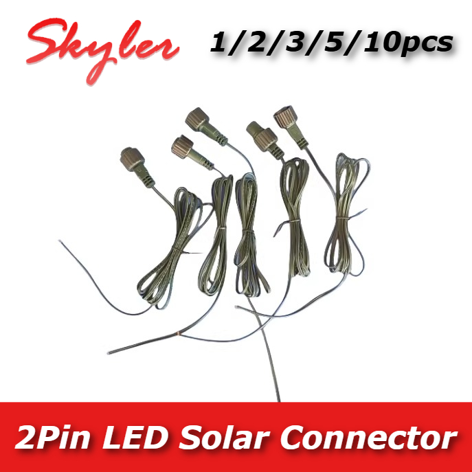 Outdoor Lighting Wire Connectors - 2Pin LED Connector With 25cm Connecting