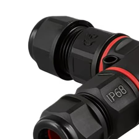 Outdoor Lighting Wire Connectors - 5Pcs IP68 Waterproof 3 Pin T