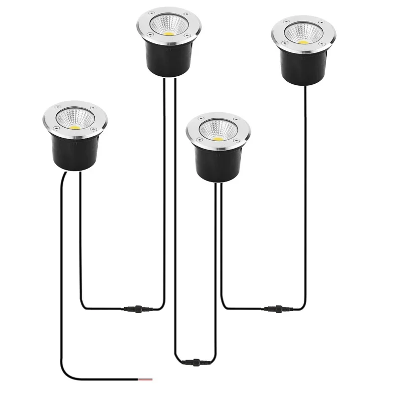 Outdoor Lighting Underground Wiring - 2-Meter IP67 Waterproof LED Underground Light