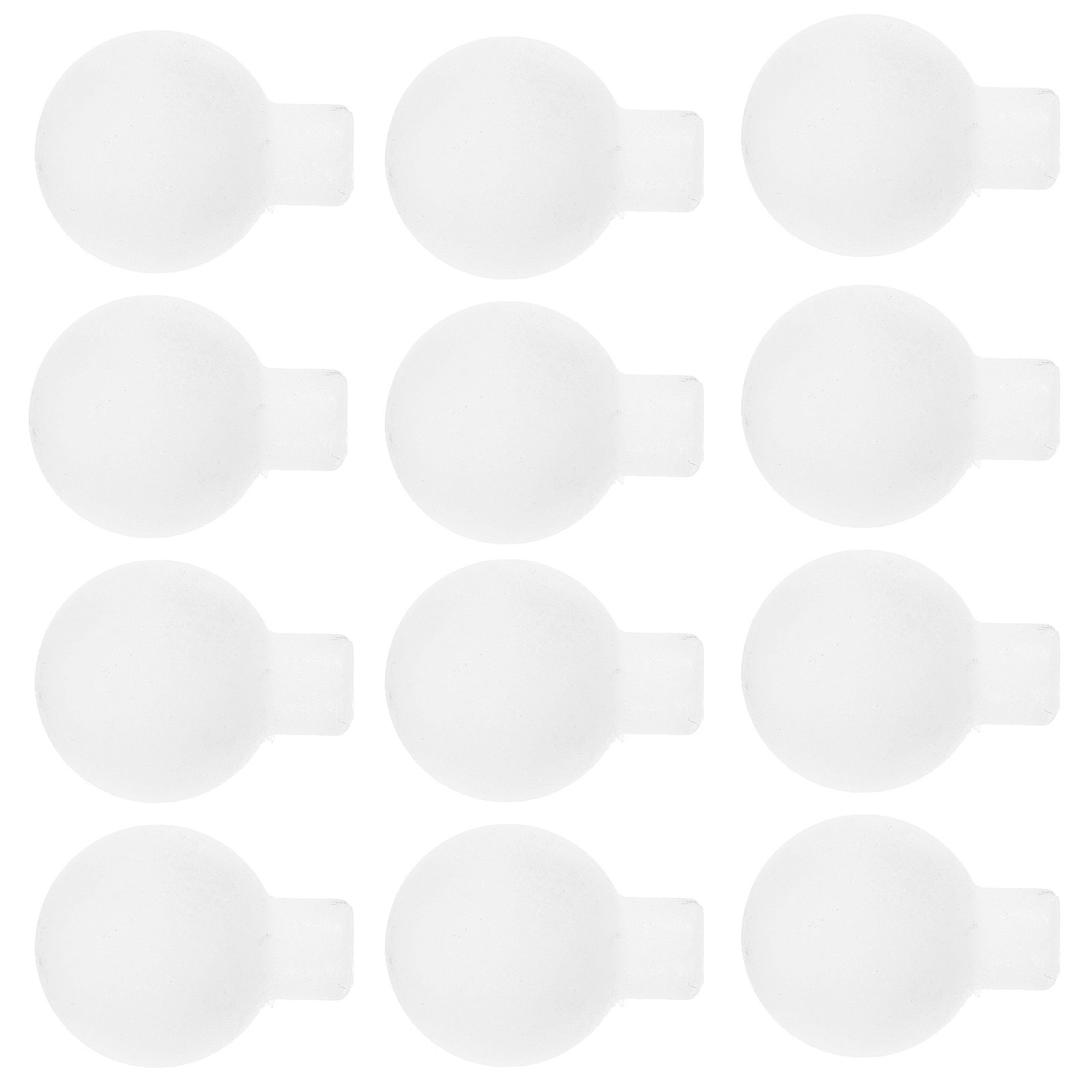 Outdoor Lighting Glass Replacement - 100Pcs Matte Glass Look Empty Globe
