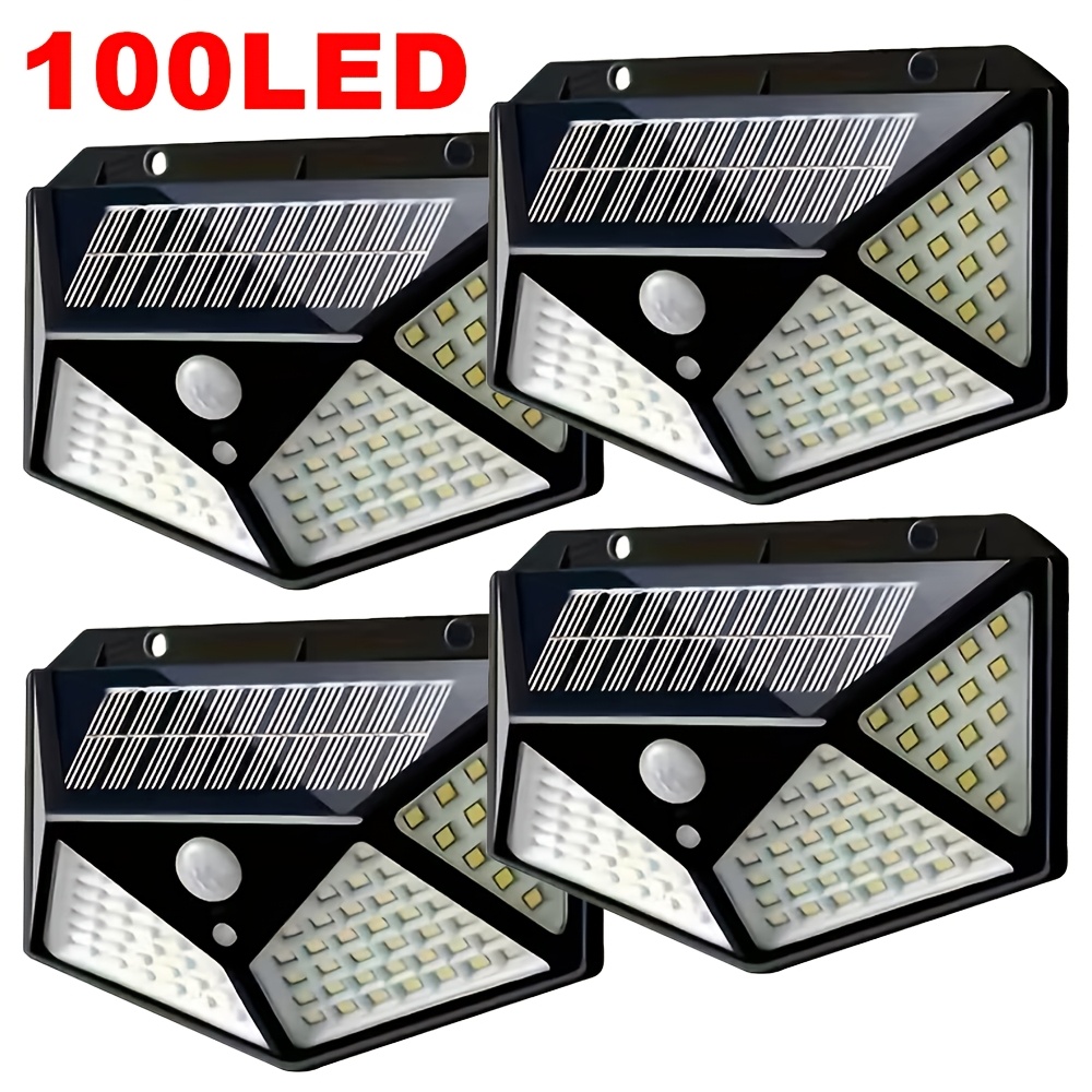Motion Sensor Outdoor - 100LED Outdoor Solar Garden Light Outdoor