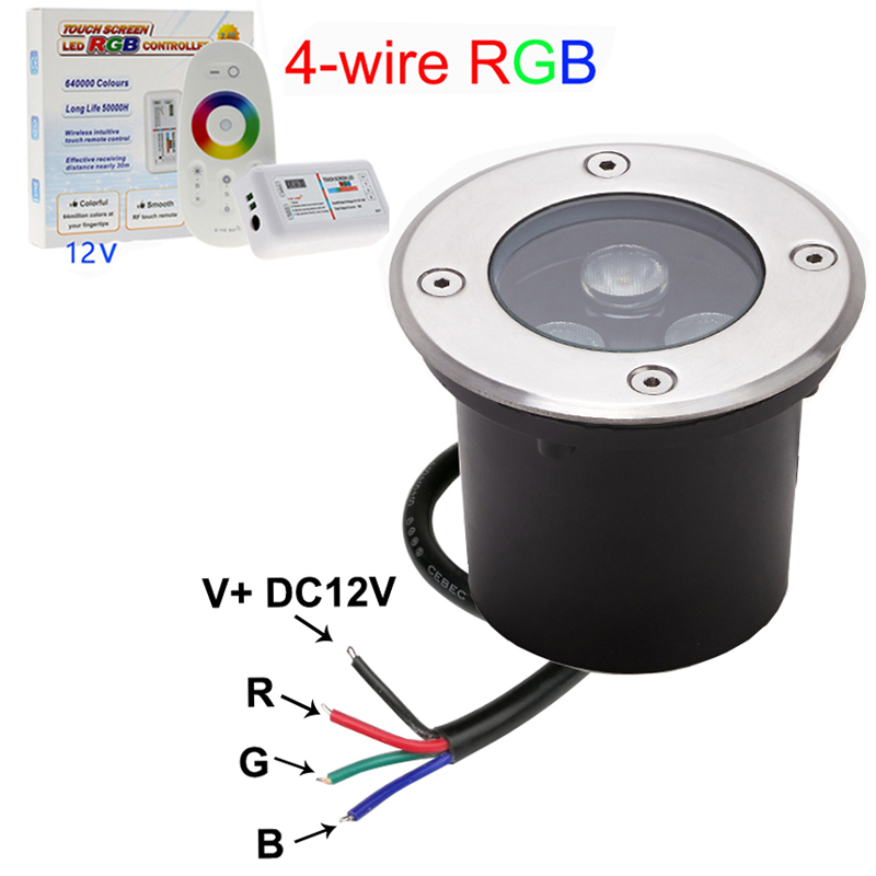 Outdoor Lighting Underground Wiring - Điều Khiển Bên Ngoài 4 Đèn