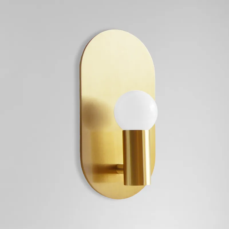 Nordic Creative Hotel Bedside  - đánh giá và giá Outdoor Lighting Brass