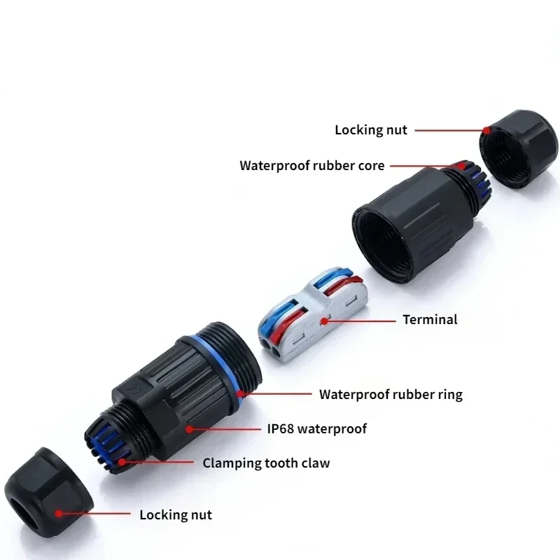 I Shape IP68 Waterproof Connec - đánh giá và giá Outdoor Lighting Wire Connectors