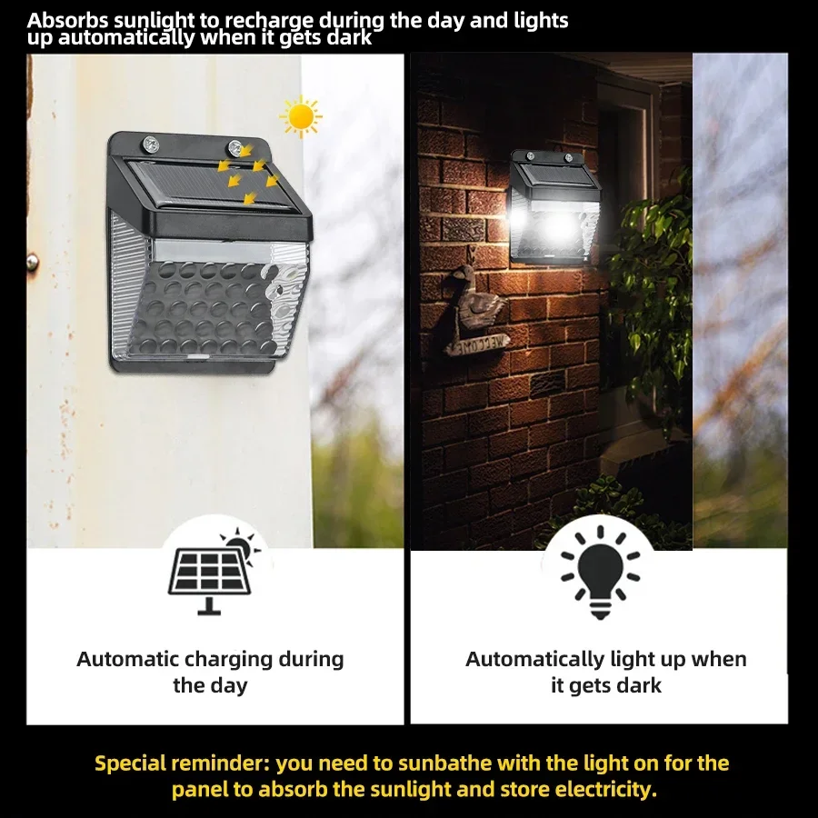 LED Solar Light PIR Motion Sen - đánh giá và giá Motion Sensor Outdoor