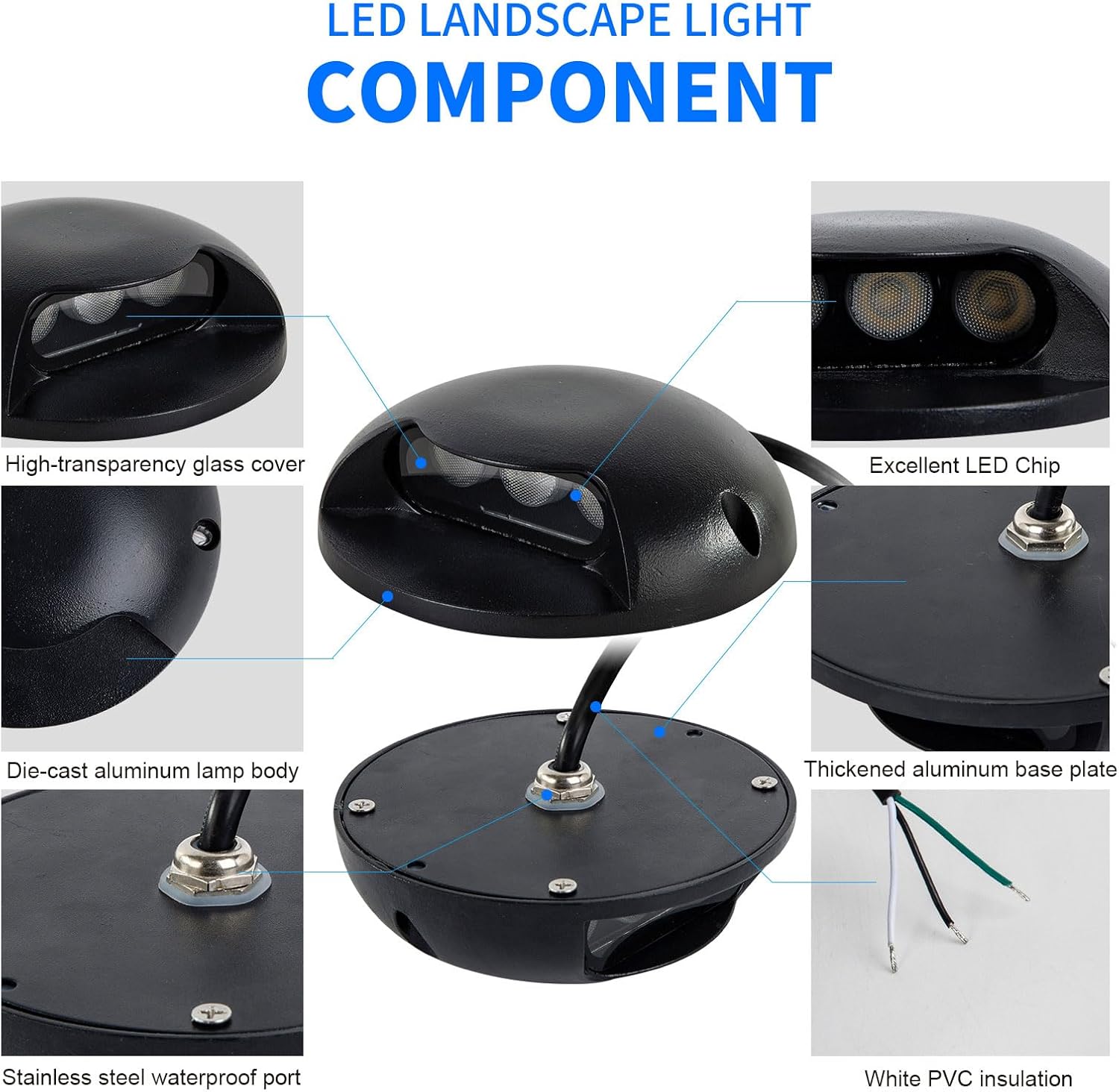 AC220V IP65 LED Step Deck Ligh - đánh giá và giá Outdoor Lighting Hardwired