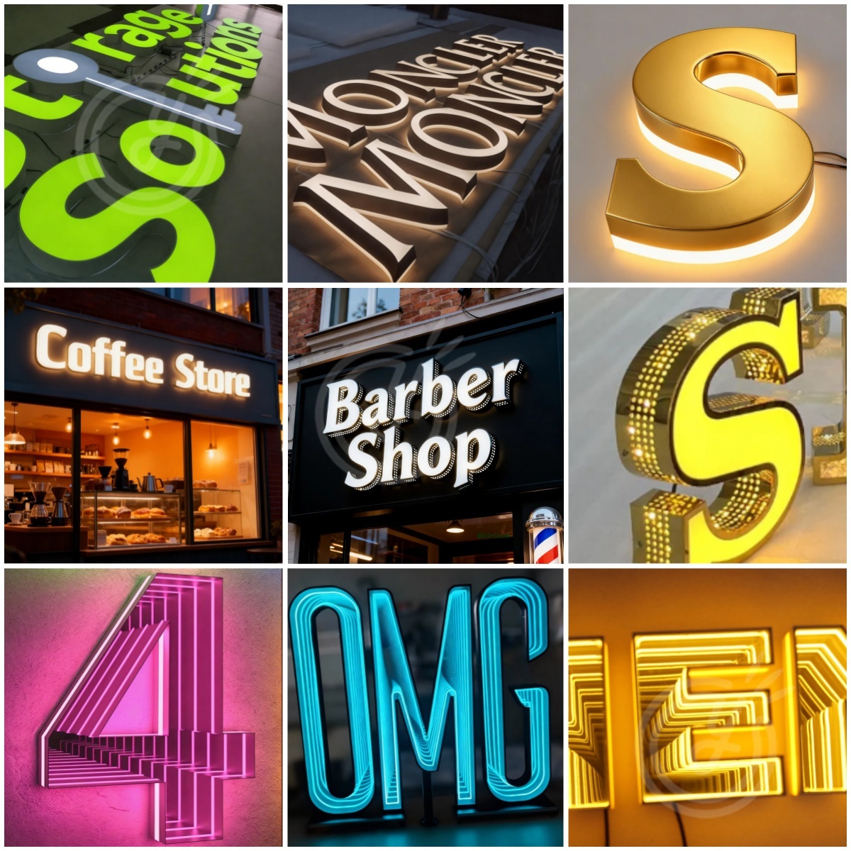 Custom Acrylic Signs Sign Led  - đánh giá và giá Outdoor Lighting Design