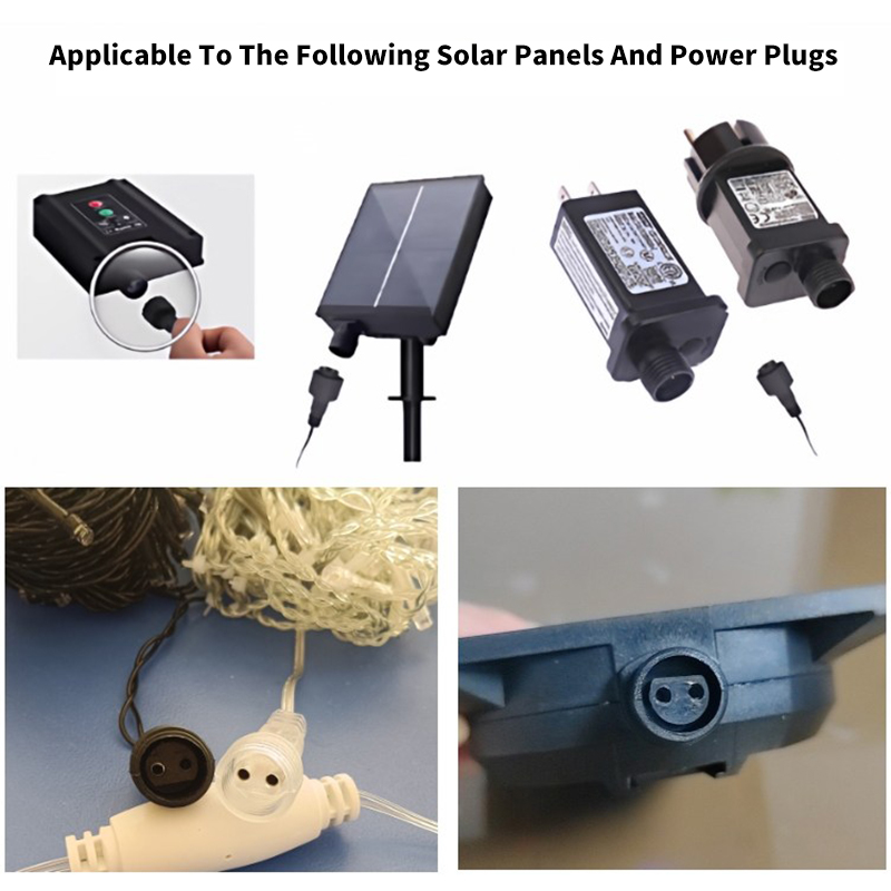 2Pin LED Connector With 25cm C - đánh giá và giá Outdoor Lighting Wire Connectors