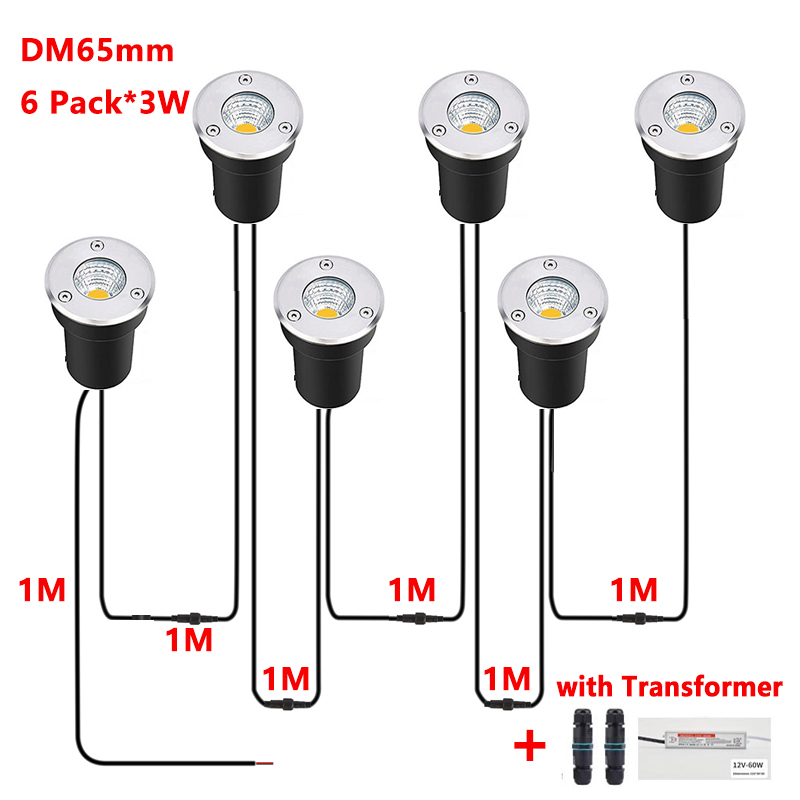 12V LED In-ground Light IP67 W - đánh giá và giá Outdoor Lighting Underground Wiring