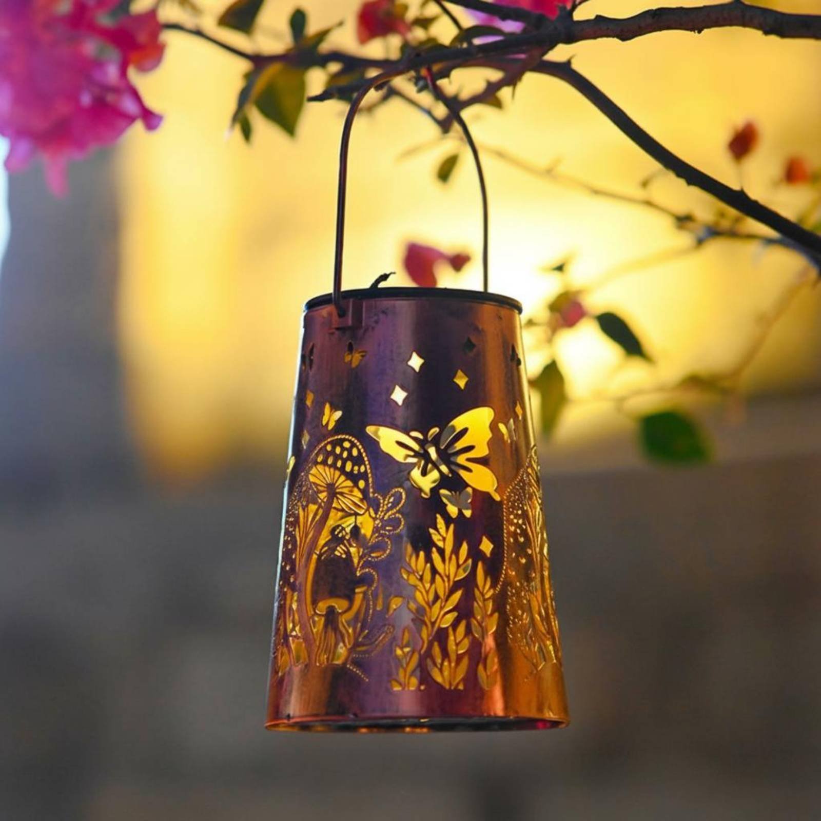 Floral Garden Lantern Pattern  - đánh giá và giá Outdoor Lighting Design