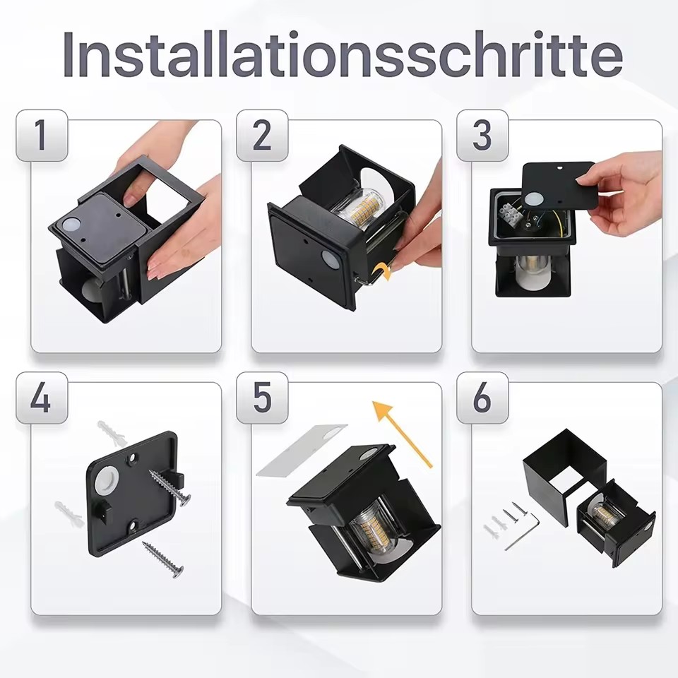 Modern LED Wall Lamp Waterproo - đánh giá và giá Outdoor Lighting Glass Replacement