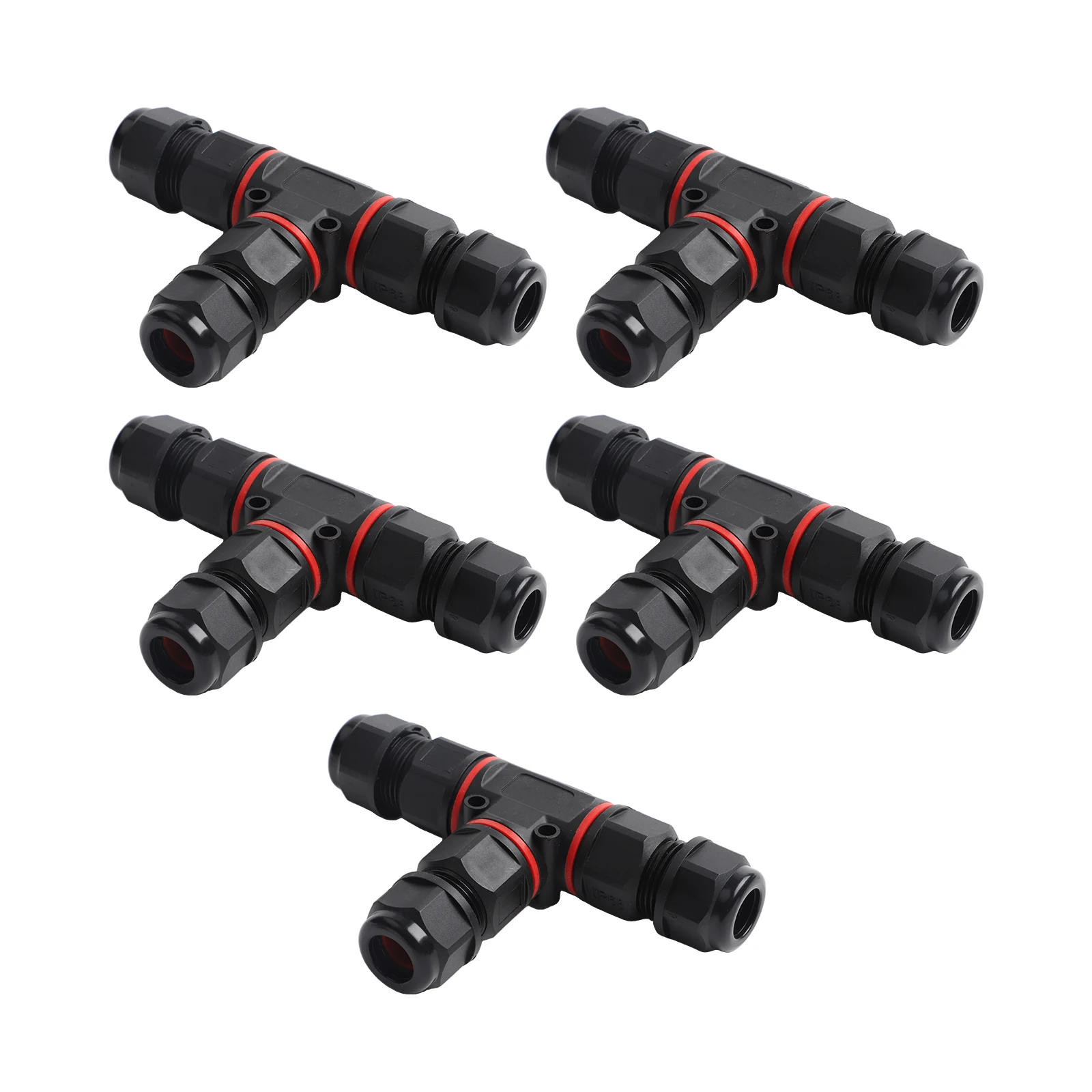 5Pcs IP68 Waterproof 3 Pin T S - đánh giá và giá Outdoor Lighting Wire Connectors