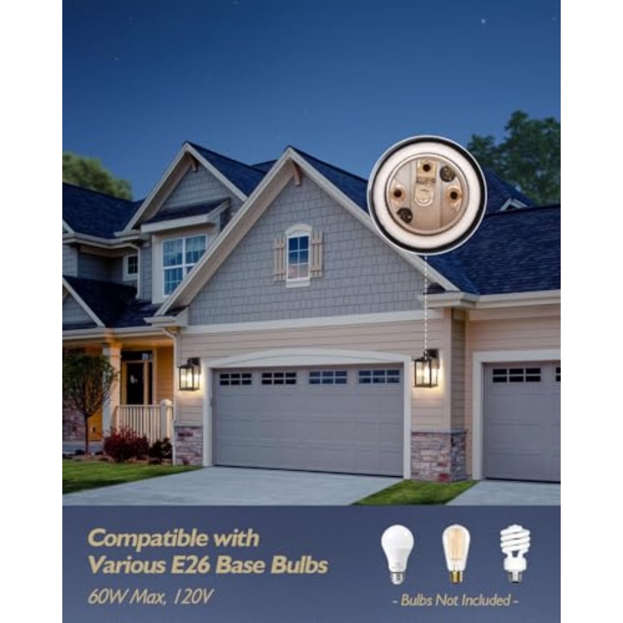 12'' Porch Lights Outdoor, Cla - đánh giá và giá Outdoor Lighting Hardwired