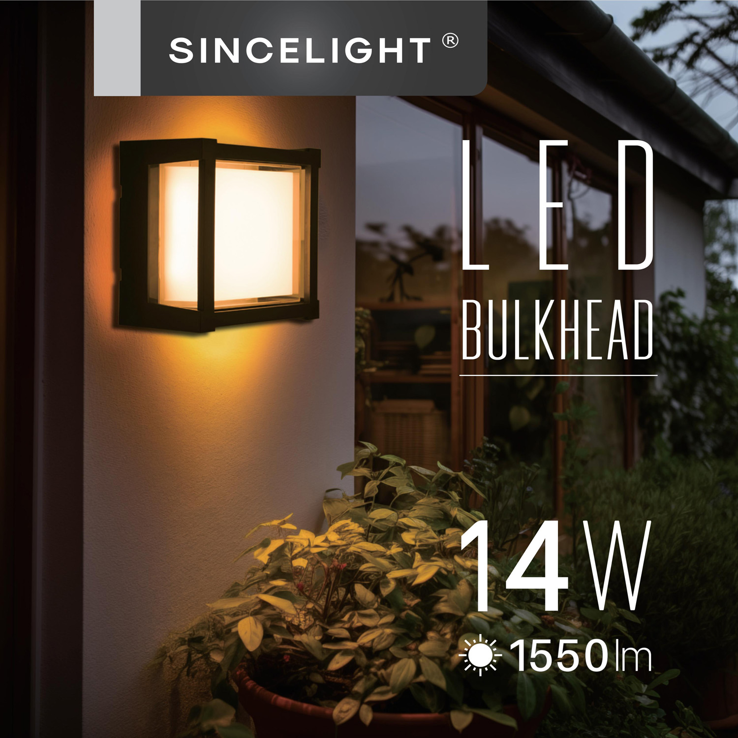 14W LED Wall Light Fixture, IP - đánh giá và giá Outdoor Lighting Hardwired
