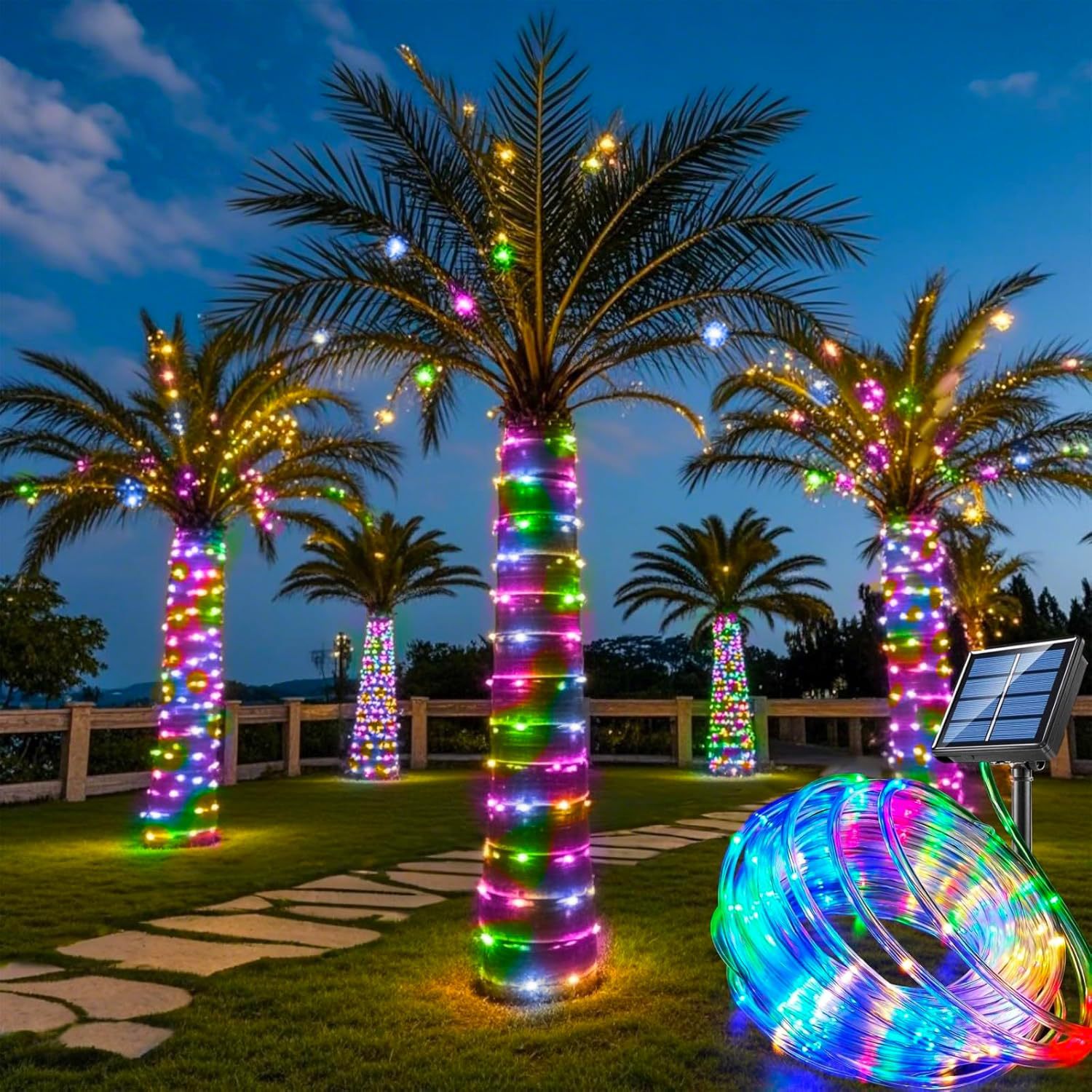 Solar String Lights Garden Wat - đánh giá và giá Outdoor Lighting Youtube