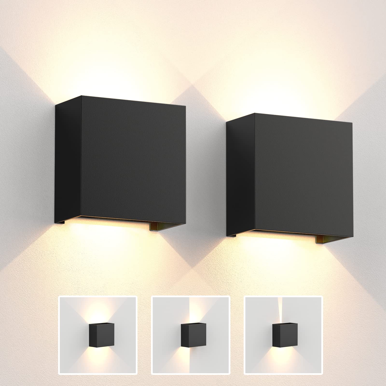 LED Wall Sconces 6W Modern Ind - đánh giá và giá Outdoor Lighting Hardwired