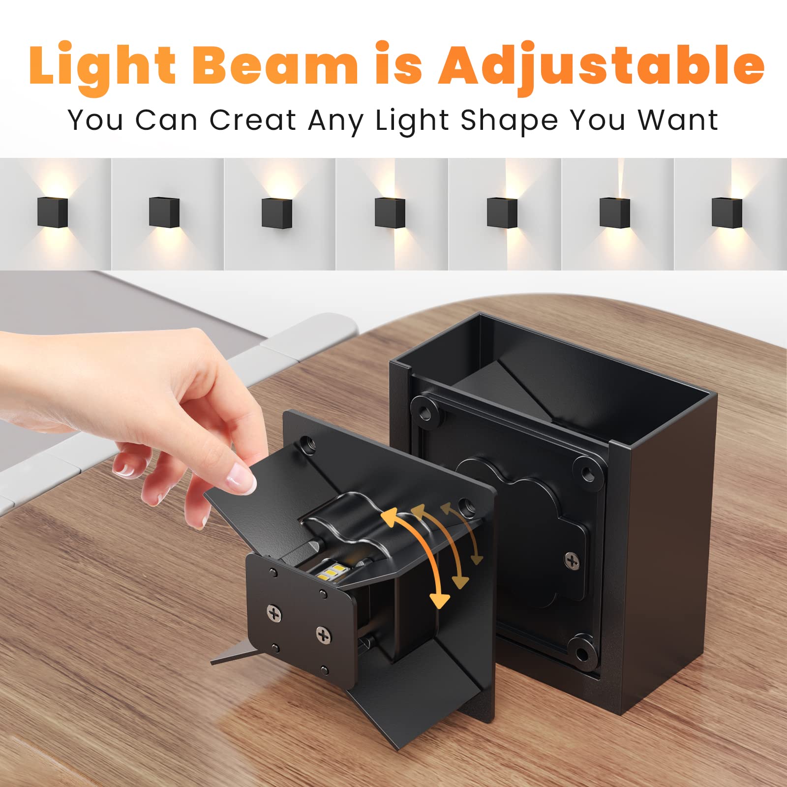LED Wall Sconces 6W Modern Ind - đánh giá và giá Outdoor Lighting Hardwired