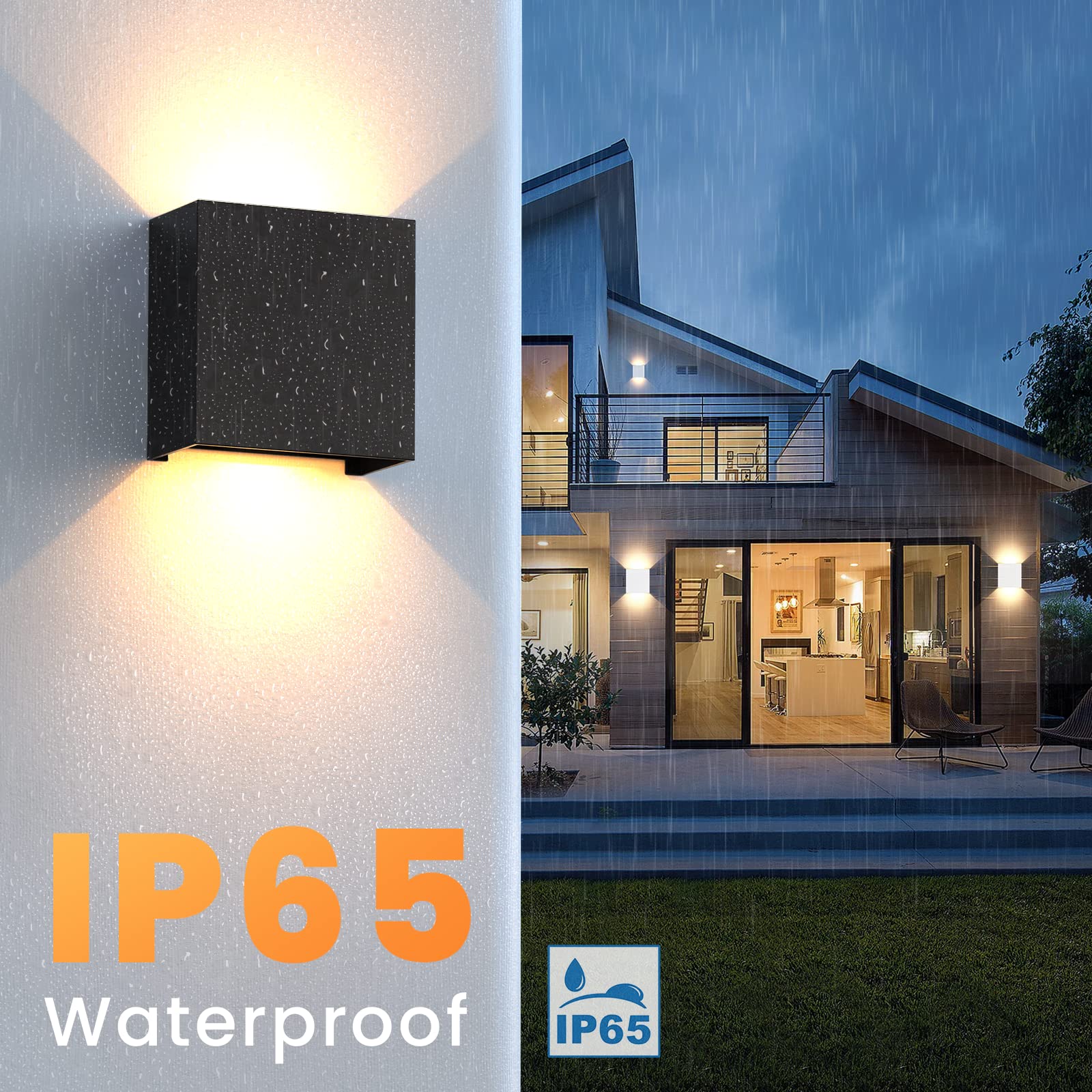 LED Wall Sconces 6W Modern Ind - đánh giá và giá Outdoor Lighting Hardwired