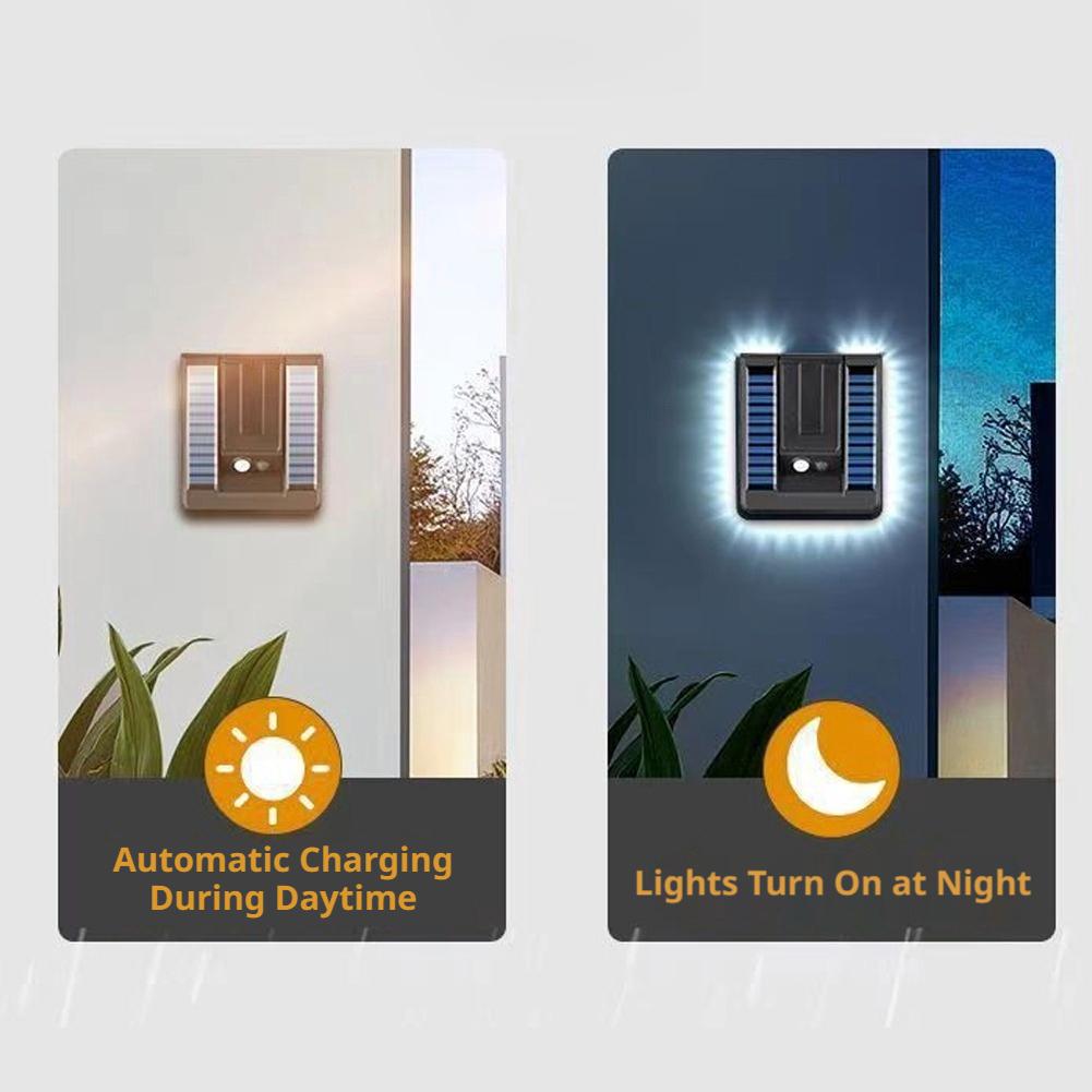 Foldable LED 120° Solar Light  - đánh giá và giá Motion Sensor Outdoor