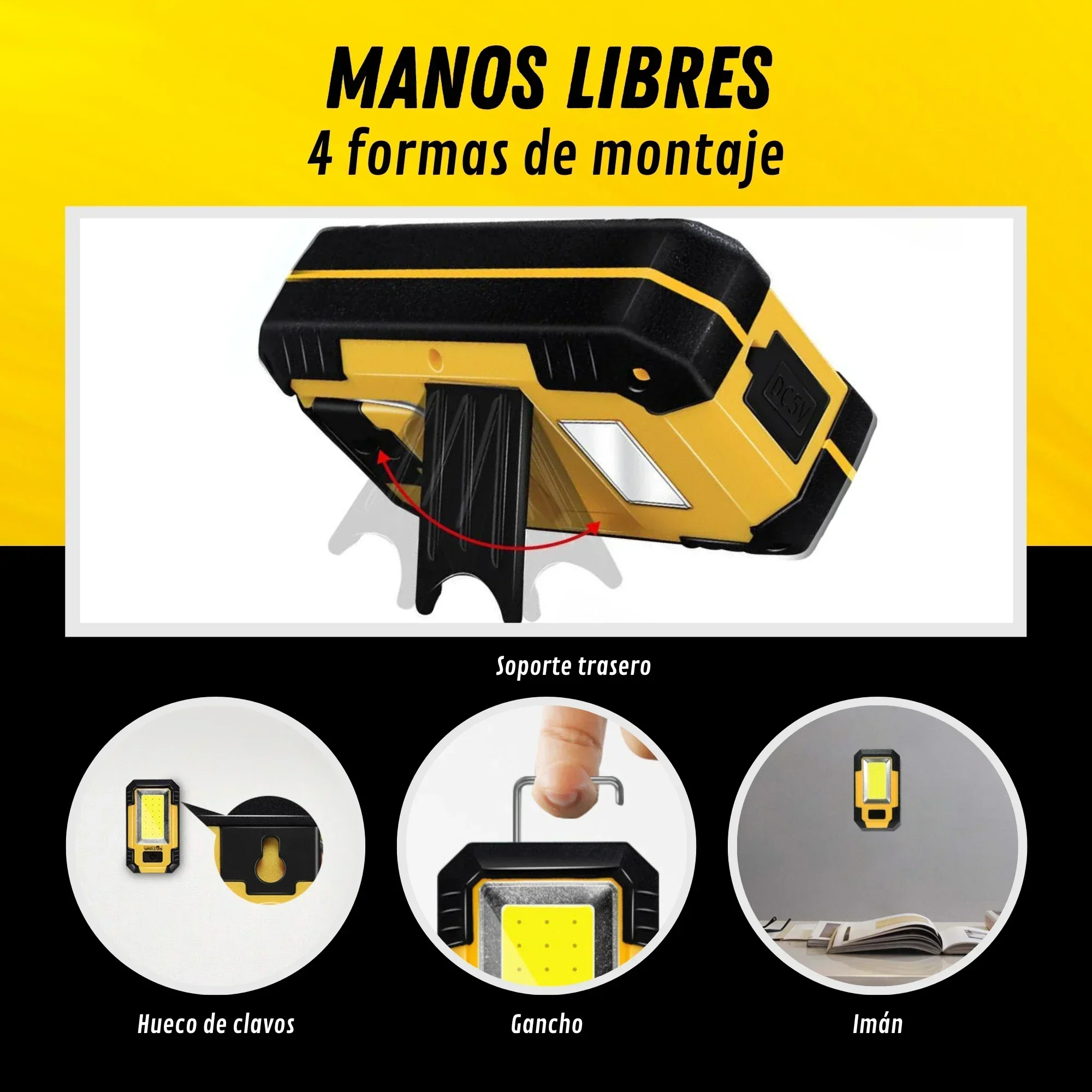 Rechargeable 4000MaH Work Ligh - đánh giá và giá Outdoor Lighting Ideas