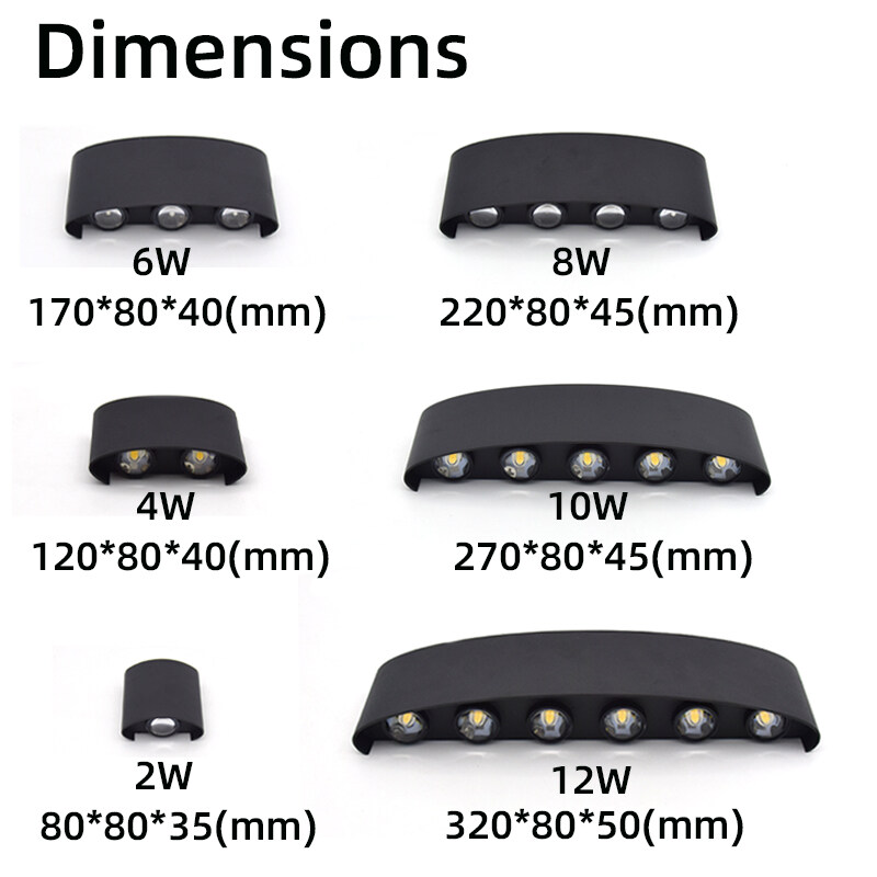 Modern LED Wall Lights White u - đánh giá và giá Outdoor Lighting Hardwired