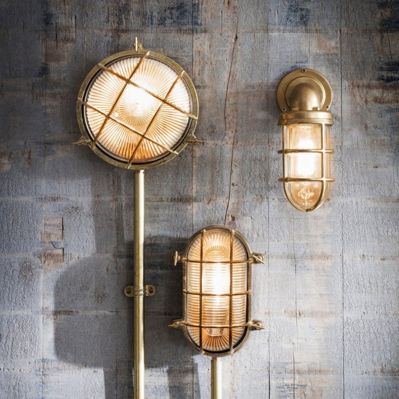 Minimalist Brass Glass Wall La - đánh giá và giá Outdoor Lighting Brass