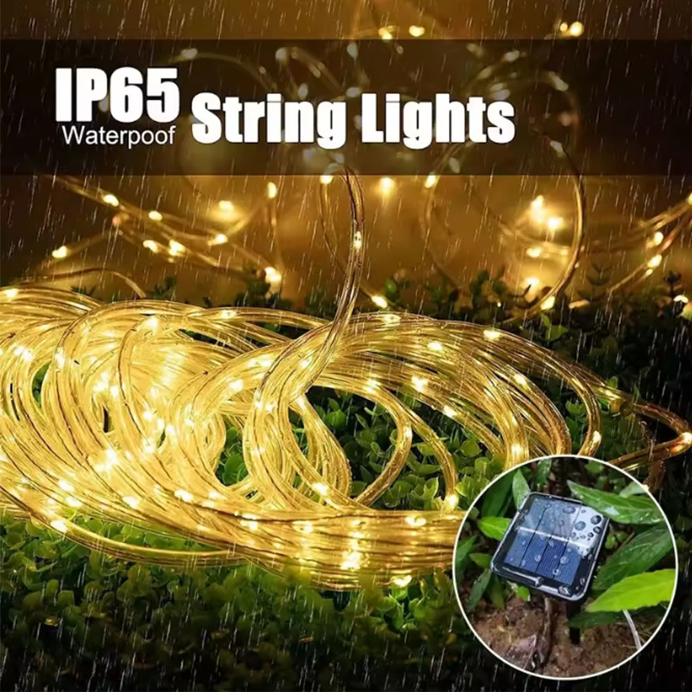 Solar Outdoor LED Tube Rope Ga - đánh giá và giá Outdoor Lighting Youtube