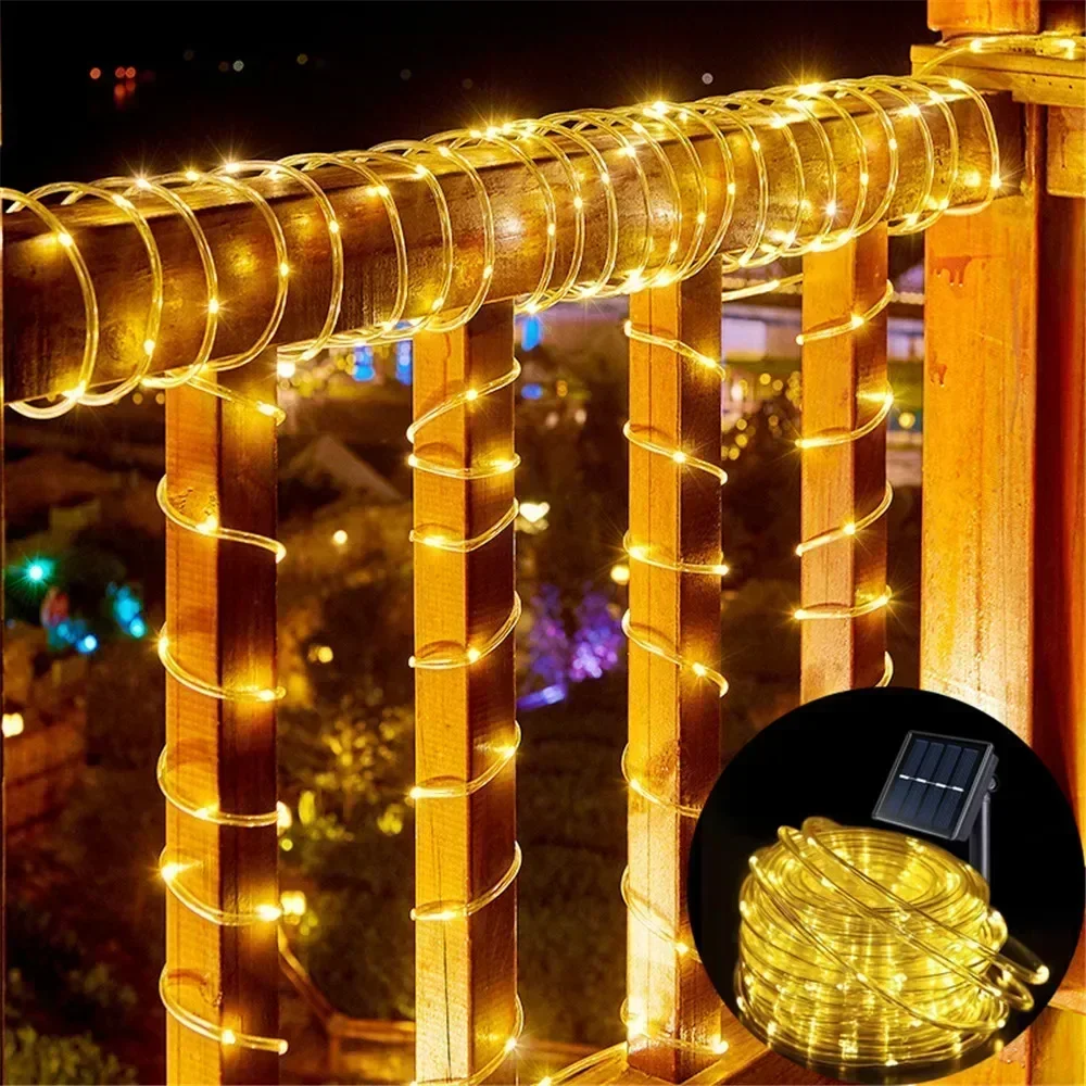 Solar Rope Lights Outdoor Blue - đánh giá và giá Outdoor Lighting Youtube