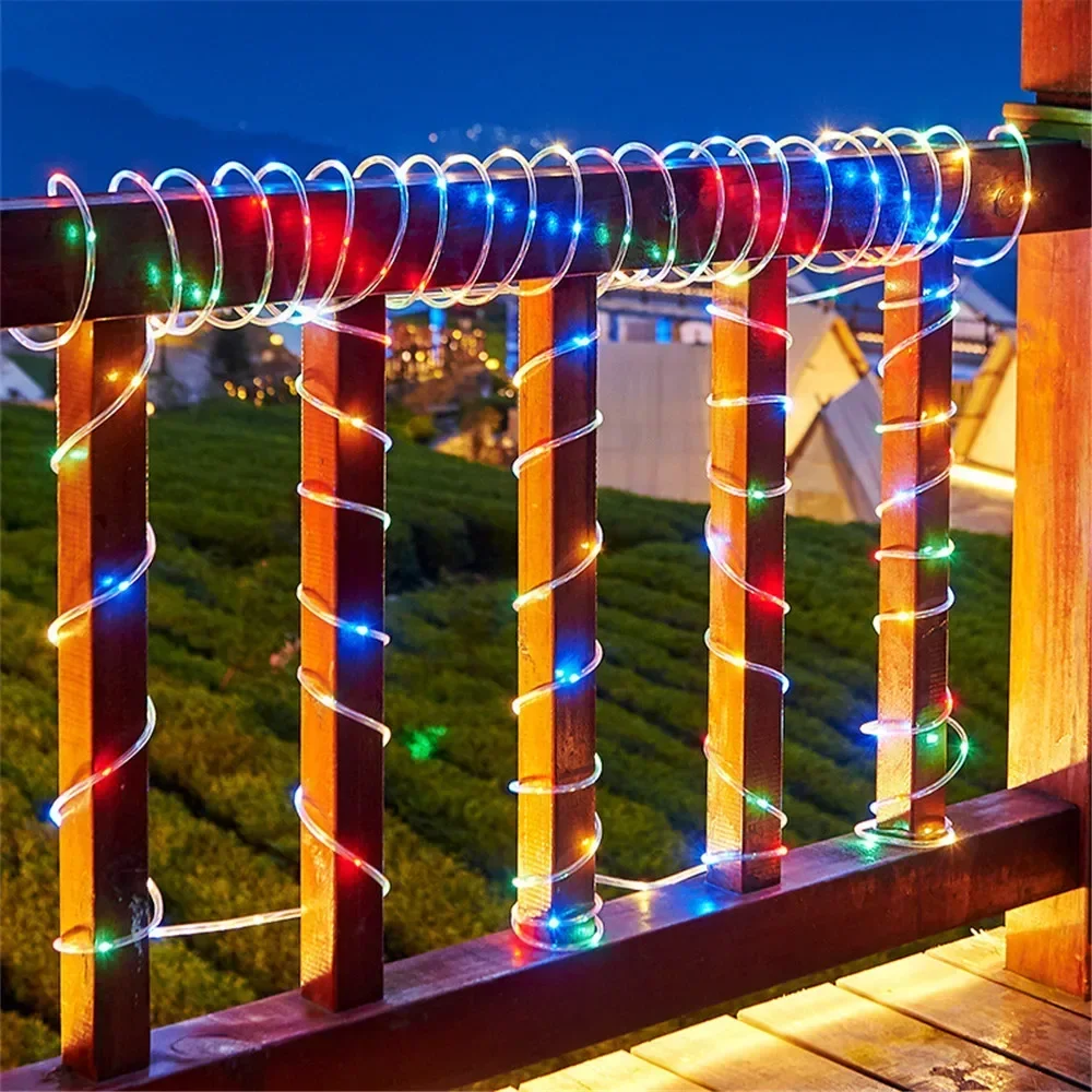 Solar Rope Lights Outdoor Blue - đánh giá và giá Outdoor Lighting Youtube