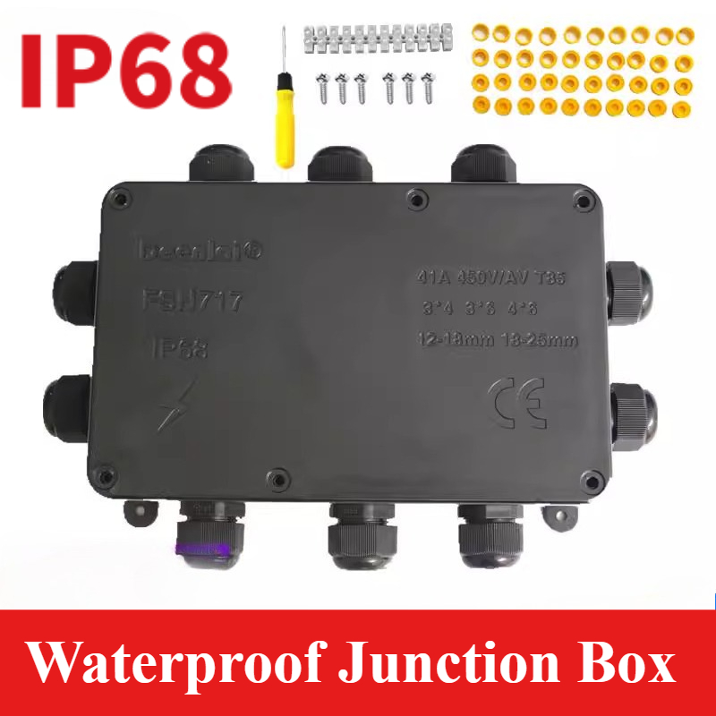 10 Way Wire Junction Box Conne - đánh giá và giá Outdoor Lighting Underground Wiring