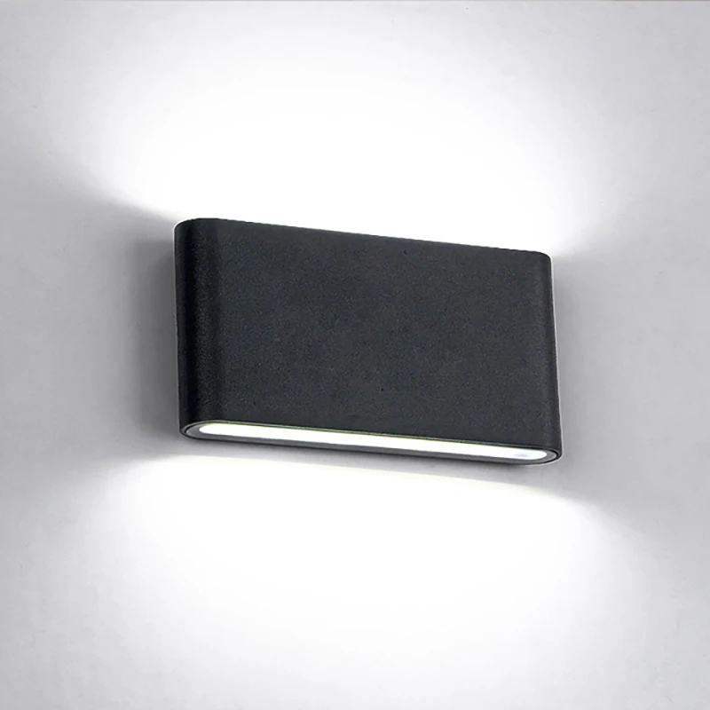 Modern Up and Down LED Wall Sc - đánh giá và giá Outdoor Lighting Hardwired