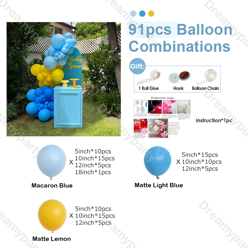 91pcs DIY Balloon Arch Kit Mat - đánh giá và giá Outdoor Lighting Year Round