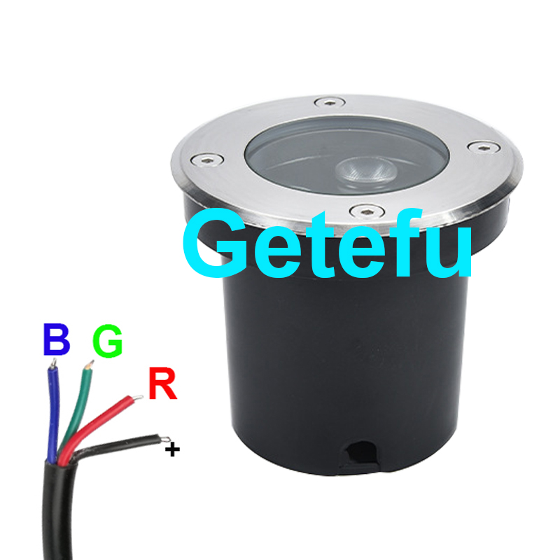4-wire RGB LED Underground Lig - đánh giá và giá Outdoor Lighting Underground Wiring