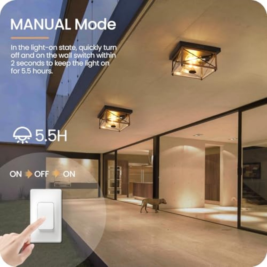 Outdoor Ceiling Light with Mot - đánh giá và giá Motion Sensor Outdoor