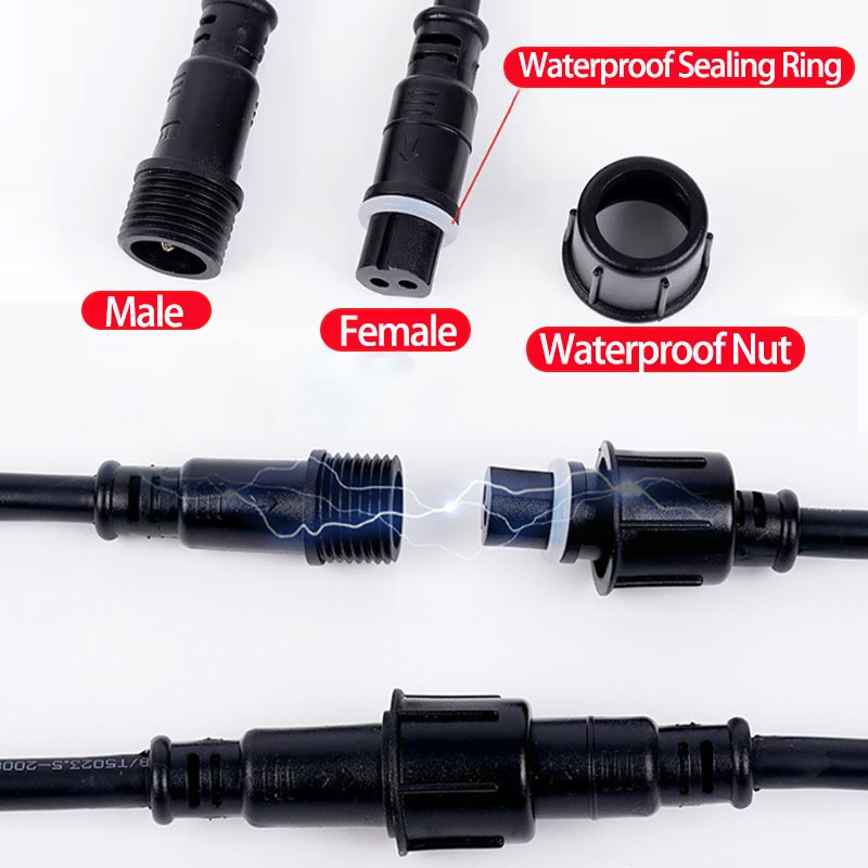 Waterproof Wire Connector Set  - đánh giá và giá Outdoor Lighting Wire Connectors