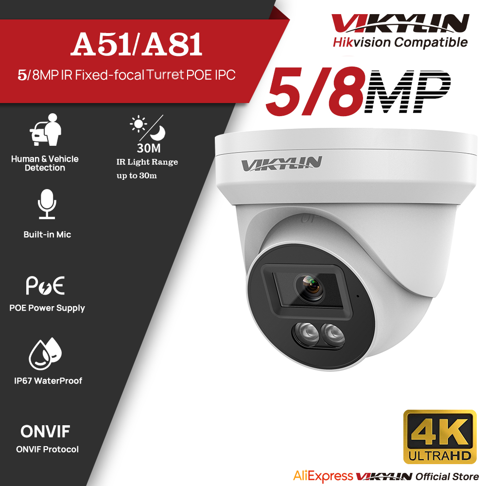 VIKYLIN 5/8MP HD IP Security C - đánh giá và giá Outdoor Lighting Mains Powered
