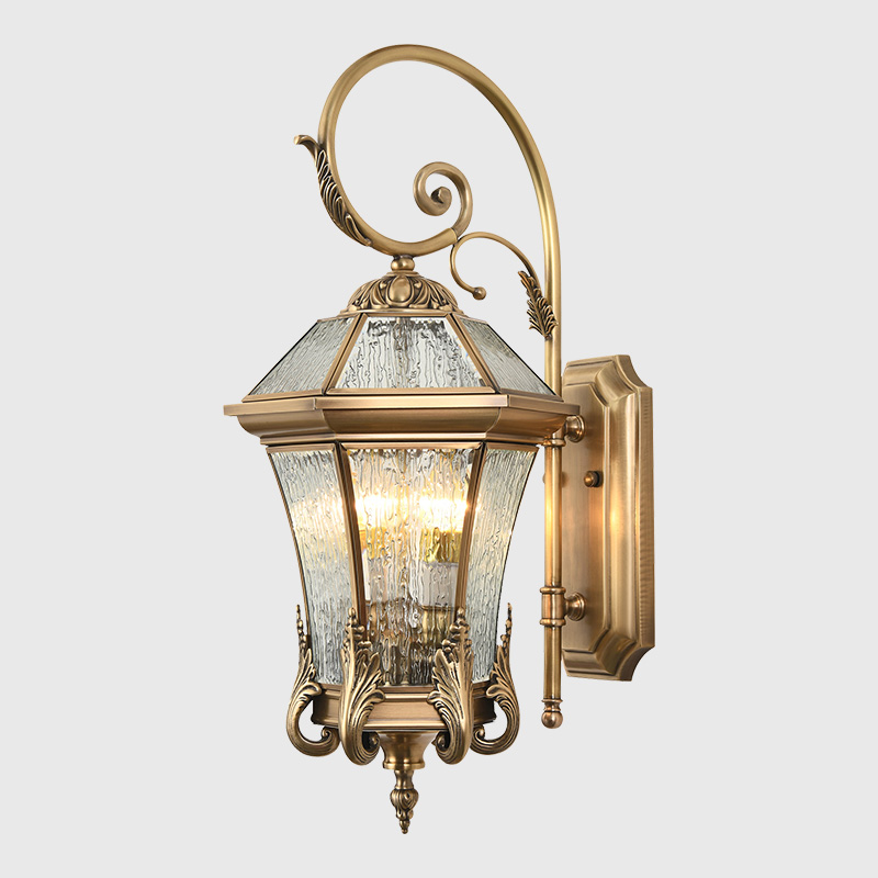 Modern Brass Rural Wall Light  - đánh giá và giá Outdoor Lighting Brass
