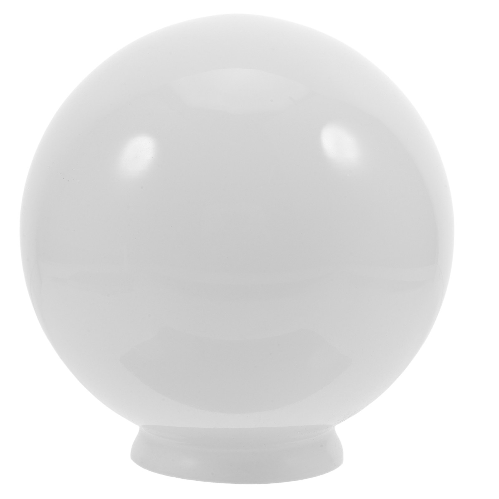 Round Opal White Glass Lamp Sh - đánh giá và giá Outdoor Lighting Glass Replacement