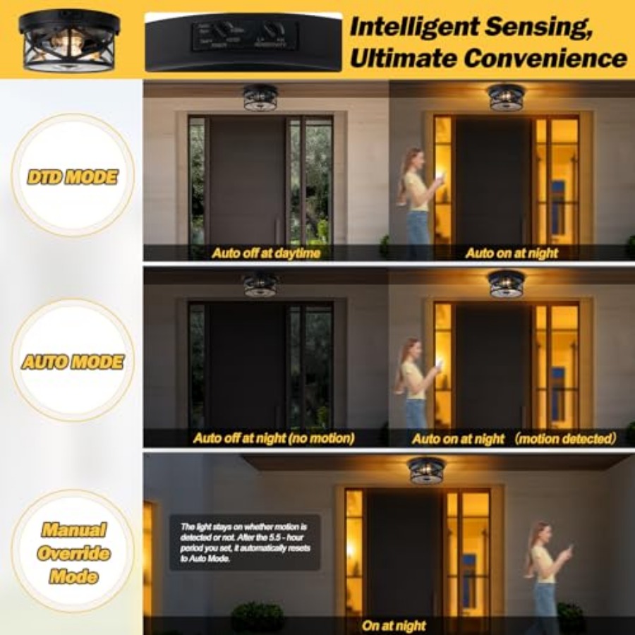 Motion Sensor Outdoor Ceiling  - đánh giá và giá Motion Sensor Outdoor