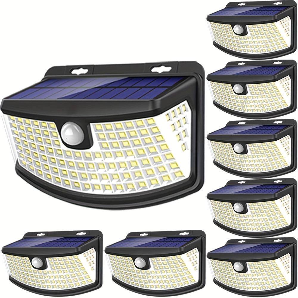 8/6/4 Packs Solar Motion Senso - đánh giá và giá Motion Sensor Outdoor