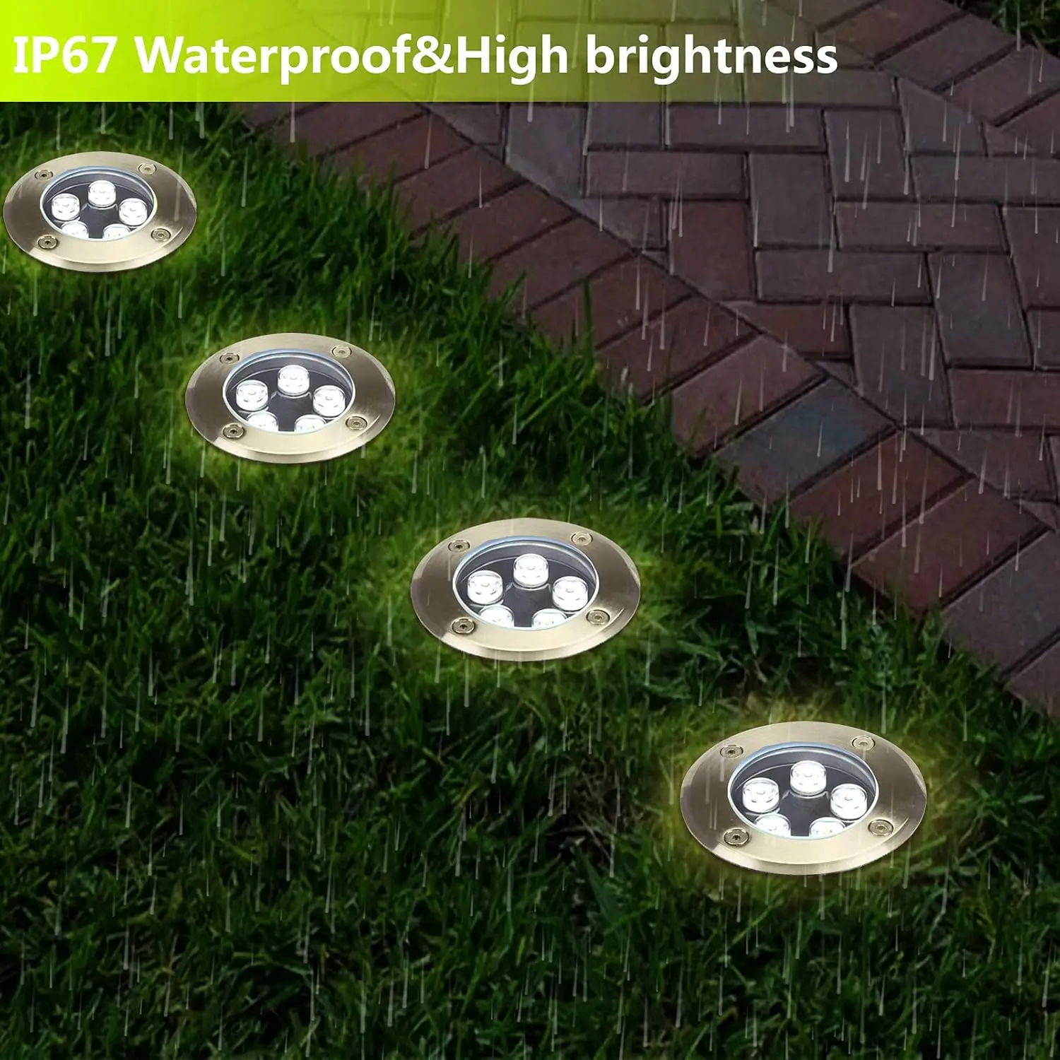 Outdoor Recessed Pathway Light - đánh giá và giá Outdoor Lighting Underground Wiring