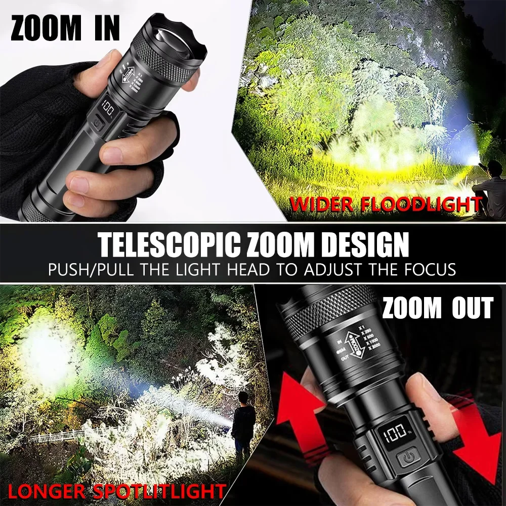 Rechargeable LED Flashlight Zo - đánh giá và giá Outdoor Lighting Ideas
