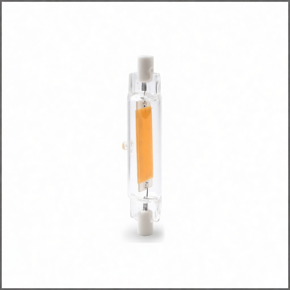 Dimmable R7S LED COB Bulb Doub - đánh giá và giá Outdoor Lighting Glass Replacement